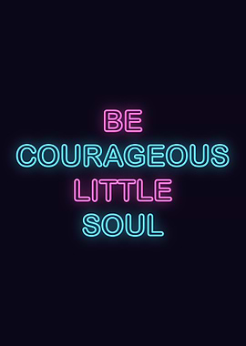 Neon Motivation Quote