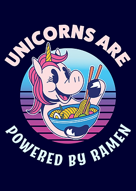 Ramen Noodles Unicorn Gift