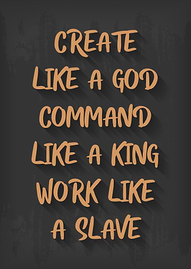 Vintage Motivation Quote