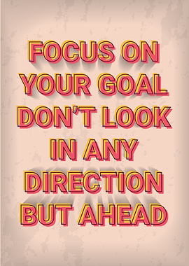 Vintage Motivation Quote