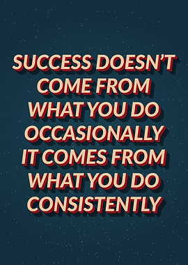 Vintage Motivation Quote