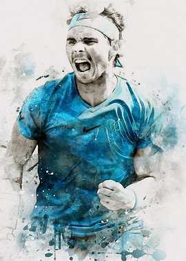 Rafael Nadal poster