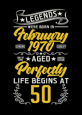 Legends Born In February