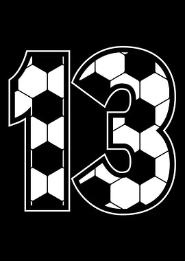 Soccer Thirteen Birthday
