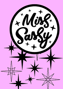 MISS SASSY Retro Stars