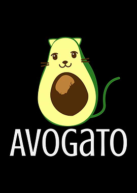 Avogato Avocado Cat Cats