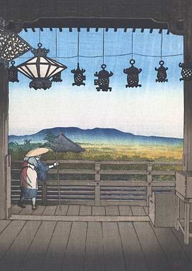 Nigatsudo Temple In Nara