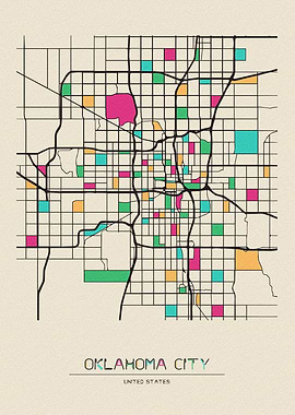 Oklahoma City Map