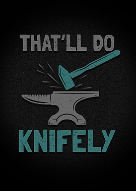 Forging Blacksmith Knife