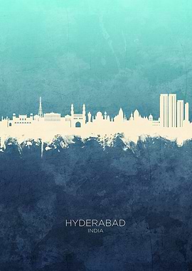 Hyderabad Skyline India
