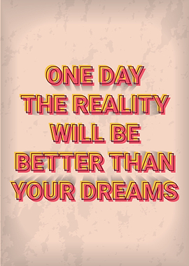 Vintage Motivation Quote