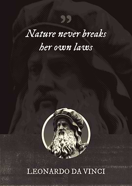 Nature never breaks her