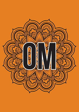 Mandala OM Yoga Design