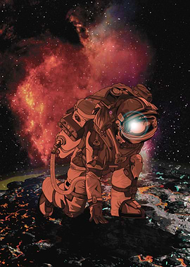 Planet Space Spaceman