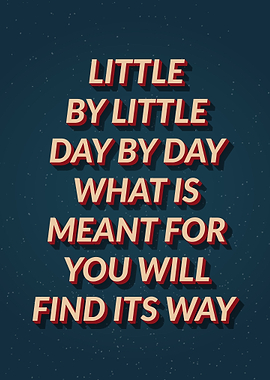 Vintage Motivation Quote