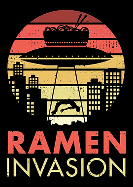 Ramen Invasion Alien Ufo