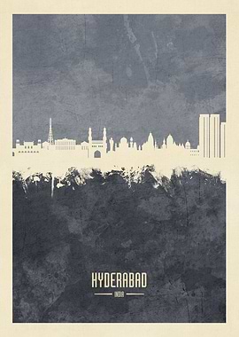Hyderabad Skyline India