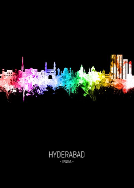 Hyderabad Skyline India