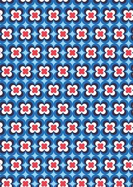 Colorful Retro Pattern 19