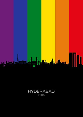 Hyderabad Skyline India