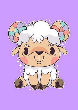 Cute Aries Cartoon
