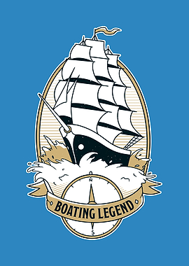 Boating Legend Sailor Gift
