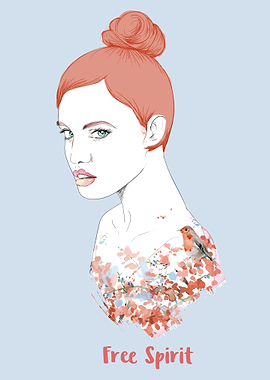 Beauty Woman Free Spirit