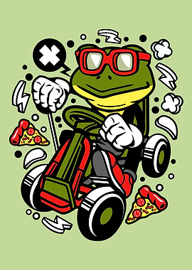 Frog Gokart Racer