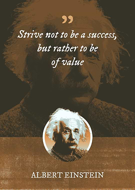 Strive not to be a success