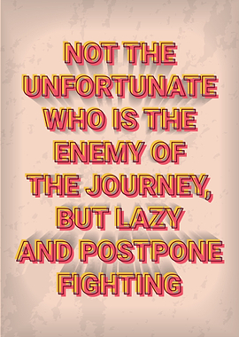 Vintage Motivation Quote