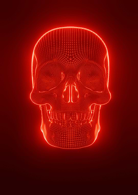 Glowing Skull