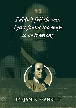 I didnt fail the test