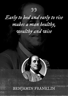 Early to bed and early to