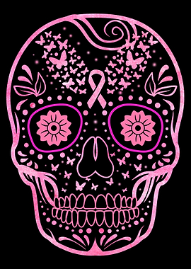 Sugar Skull Breast Cancer