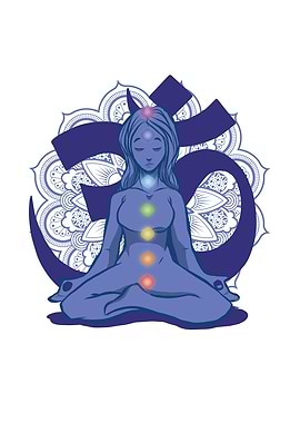 Aesthetic Yoga Chakra OM