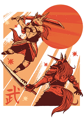 Unicorn Samurai