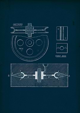 Pattern Core Box Blueprint