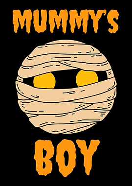 Mummys Boy Son Halloween