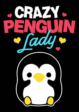 Penguin Girlfriend Lady
