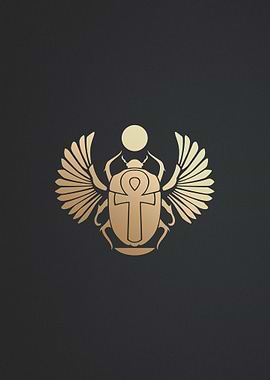 Egyptian scarab
