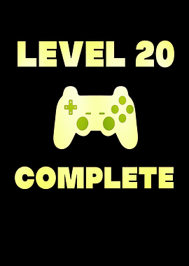 20th birthday gaming gamer