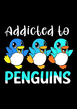 Cute Penguin Team Family