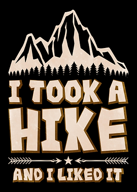 Hiking Funny Hiking Gift
