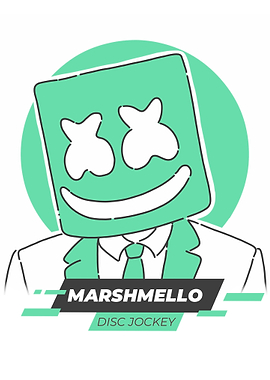 Marshmello Illustration