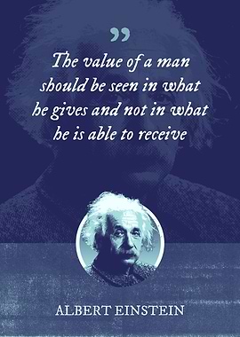 The value of a man should