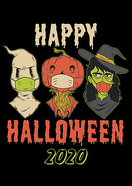 Funny Happy Halloween Mask