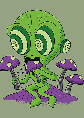 Space Alien mushroom
