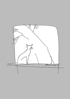 Cat and Window
