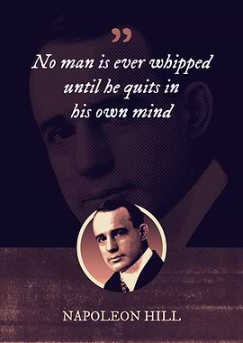 No man is ever whipped