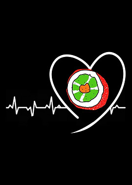 Sushi Heartbeat Heartline